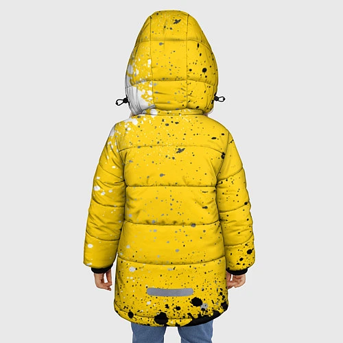 Зимняя куртка для девочки РОССИЙСКАЯ ИМПЕРИЯ / 3D-Черный – фото 4