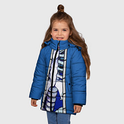 Куртка зимняя для девочки КУРТКА САНСА SANS, цвет: 3D-красный — фото 2