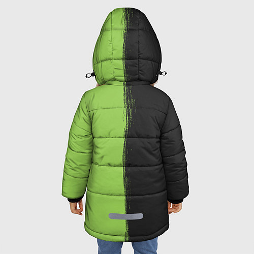 Зимняя куртка для девочки CS GO / 3D-Черный – фото 4