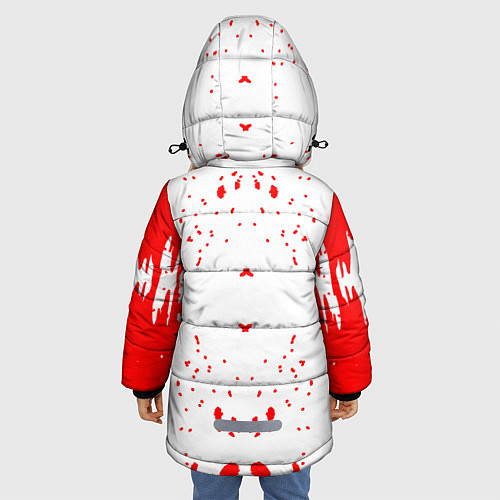Зимняя куртка для девочки GHOSTEMANE / 3D-Черный – фото 4