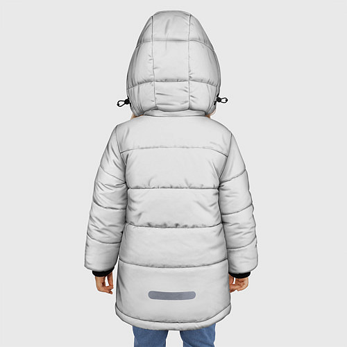 Зимняя куртка для девочки Охотники за разумом / 3D-Черный – фото 4
