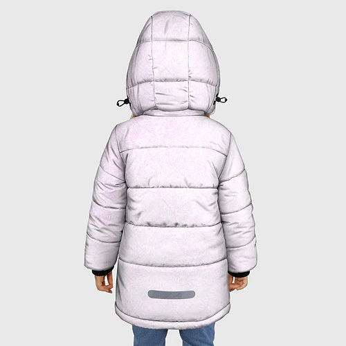 Зимняя куртка для девочки Живи без остатка / 3D-Черный – фото 4