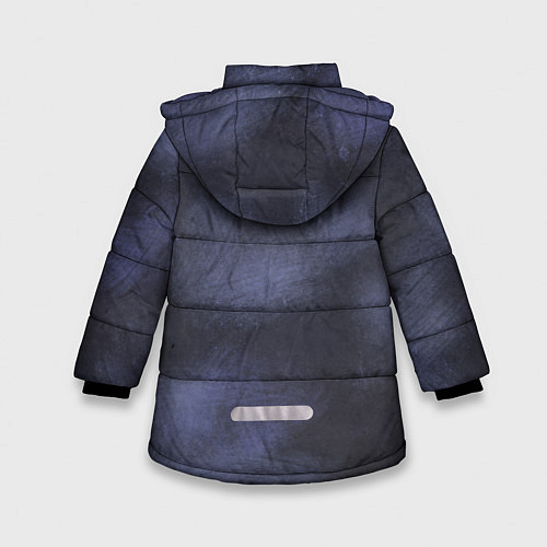 Зимняя куртка для девочки Макс Барских: 1990 / 3D-Светло-серый – фото 2