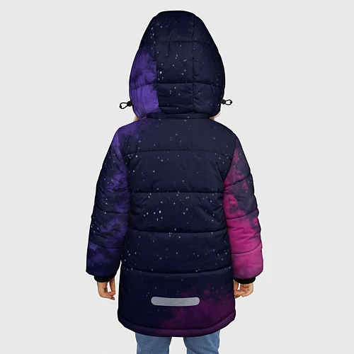 Зимняя куртка для девочки JoJo’s Bizarre Adventure Gym / 3D-Черный – фото 4