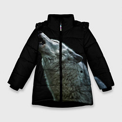 Зимняя куртка для девочки Воющий волк