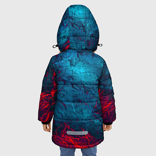 Зимняя куртка для девочки Among Us / 3D-Черный – фото 4