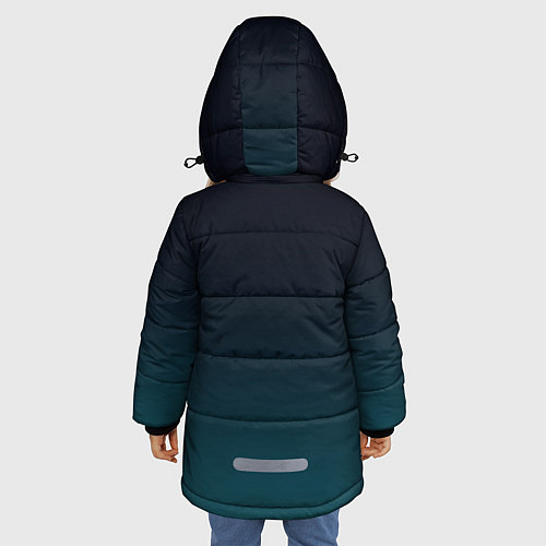 Зимняя куртка для девочки GRADIENT / 3D-Черный – фото 4
