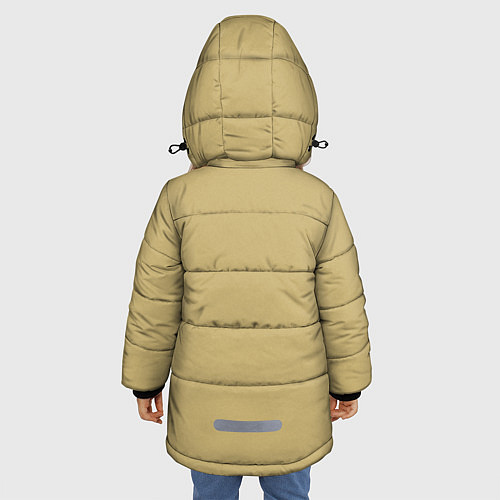 Зимняя куртка для девочки Tanjiro Kamado / 3D-Черный – фото 4