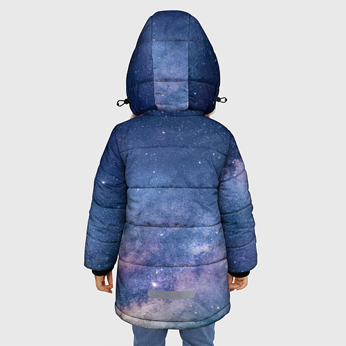 Зимняя куртка для девочки Услышь мой вой уже, это Voyager / 3D-Черный – фото 4