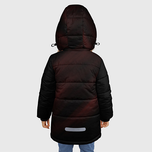 Зимняя куртка для девочки КЛИНОК ТАНДЖИРО / 3D-Черный – фото 4