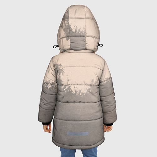 Зимняя куртка для девочки Secre Swallowtail / 3D-Черный – фото 4