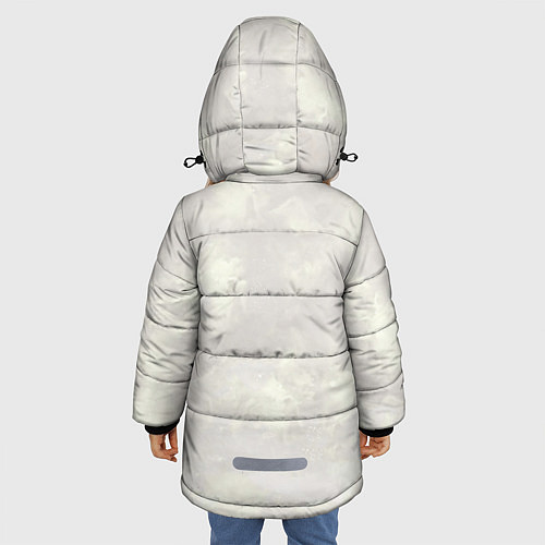 Зимняя куртка для девочки CYBERPUNK 2077 / 3D-Черный – фото 4