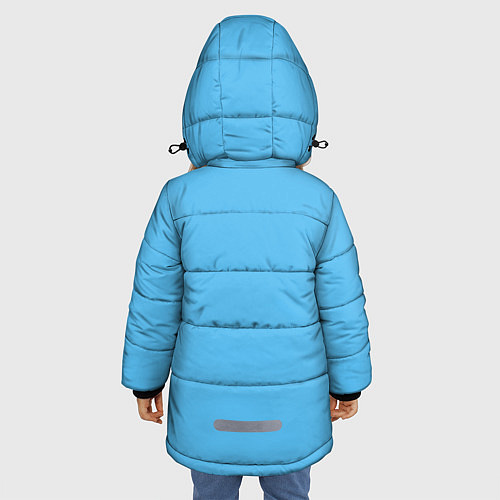 Зимняя куртка для девочки AMONG US / 3D-Черный – фото 4