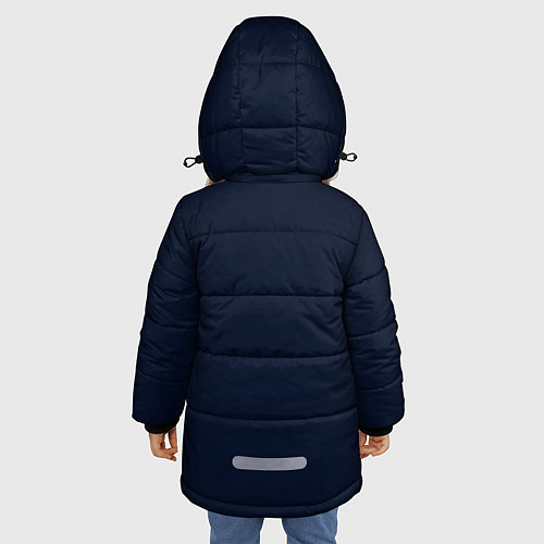 Зимняя куртка для девочки CoronaMonster / 3D-Черный – фото 4