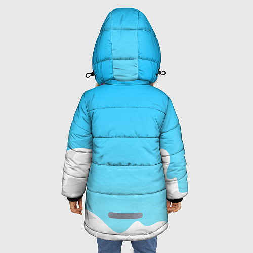 Зимняя куртка для девочки Genshin Impact / 3D-Красный – фото 4
