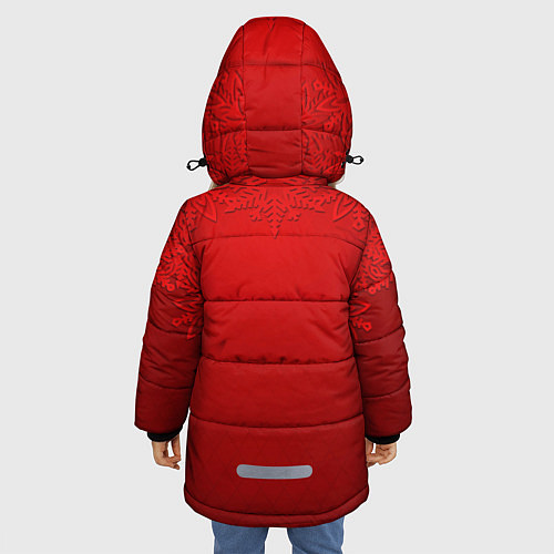 Зимняя куртка для девочки New Ledi / 3D-Черный – фото 4