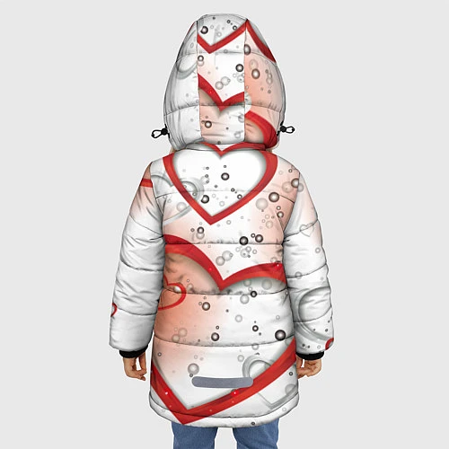 Зимняя куртка для девочки Клуб Романтики / 3D-Черный – фото 4