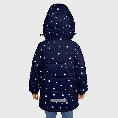 Зимняя куртка для девочки Загадай желание / 3D-Черный – фото 4