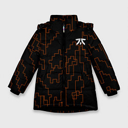 Куртка зимняя для девочки Cs:go - Fnatic 2021 Bootcamp, цвет: 3D-черный