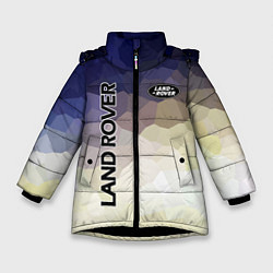 Куртка зимняя для девочки LAND ROVER, цвет: 3D-черный