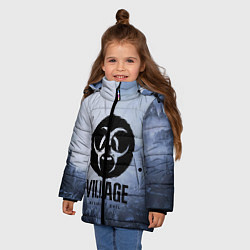 Куртка зимняя для девочки RESIDENT EVIL : VILLAGE, цвет: 3D-черный — фото 2