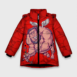 Зимняя куртка для девочки Купидон