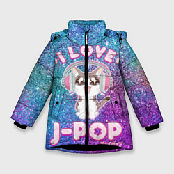 Зимняя куртка для девочки I Love Cat Pop