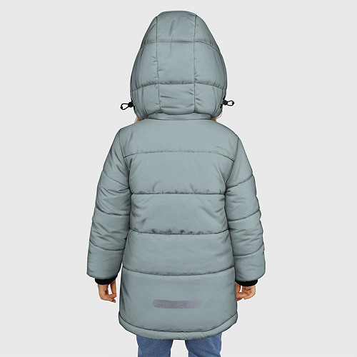 Зимняя куртка для девочки Приятного аппетита / 3D-Черный – фото 4