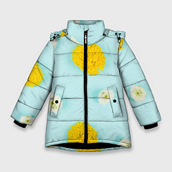 Зимняя куртка для девочки Одуванчики Dandelions