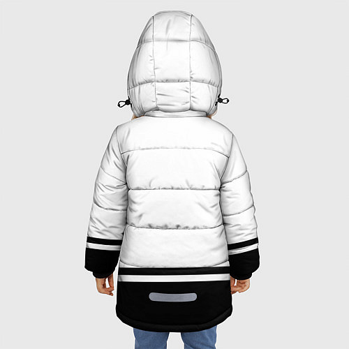 Зимняя куртка для девочки Хачироку AE 86 / 3D-Черный – фото 4