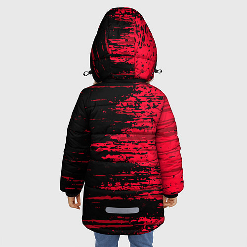 Зимняя куртка для девочки BAYERN MUNCHEN / 3D-Черный – фото 4