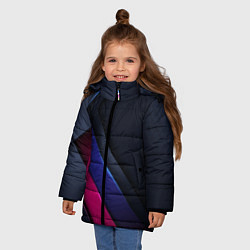 Куртка зимняя для девочки Sport style 3d, цвет: 3D-черный — фото 2