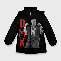 Куртка зимняя для девочки DMX Earl Simmons, цвет: 3D-черный