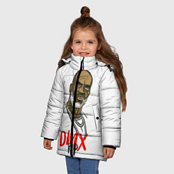 Куртка зимняя для девочки RIP Эрл Симмонс, цвет: 3D-черный — фото 2