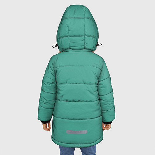 Зимняя куртка для девочки Ping-pong / 3D-Красный – фото 4