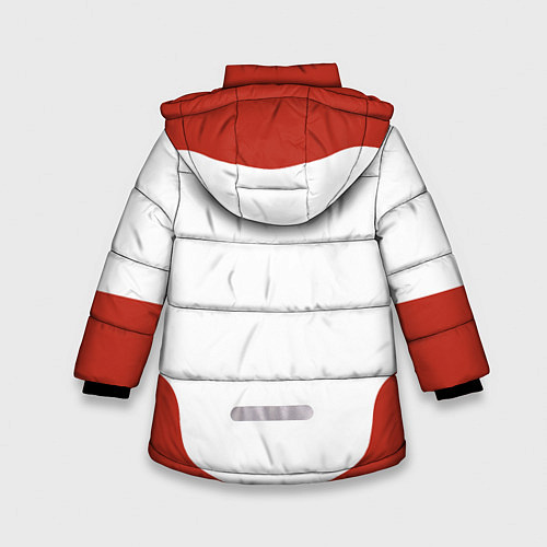 Зимняя куртка для девочки Костюм Омни-Мэна / 3D-Светло-серый – фото 2