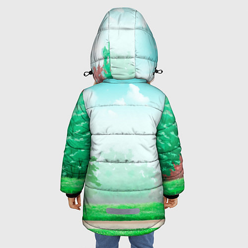 Зимняя куртка для девочки Марк Грэйсон Неуязвимый / 3D-Черный – фото 4