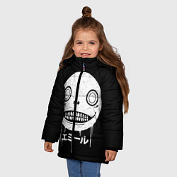 Куртка зимняя для девочки Emil Nier: Automata, цвет: 3D-черный — фото 2