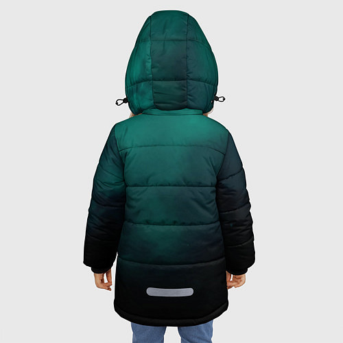 Зимняя куртка для девочки BattleField 6 / 3D-Черный – фото 4