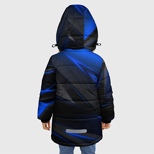 Зимняя куртка для девочки Базз Buzz Brawl Stars / 3D-Черный – фото 4