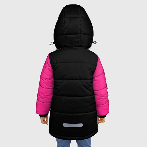 Зимняя куртка для девочки Тайлер Дёрден с динамитом / 3D-Черный – фото 4