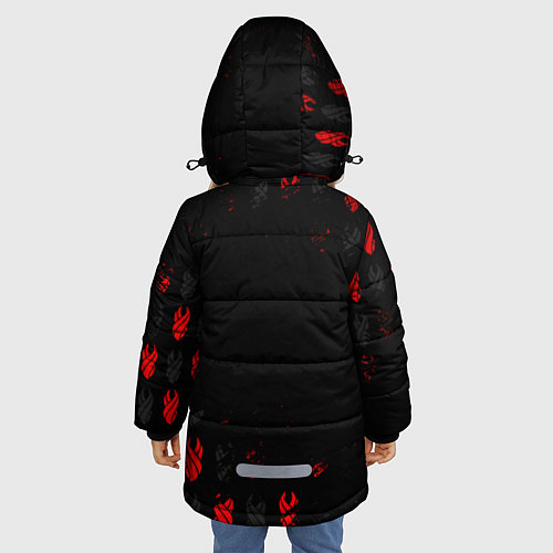 Зимняя куртка для девочки DEAD SPACE ОБЕЛИСК / 3D-Черный – фото 4