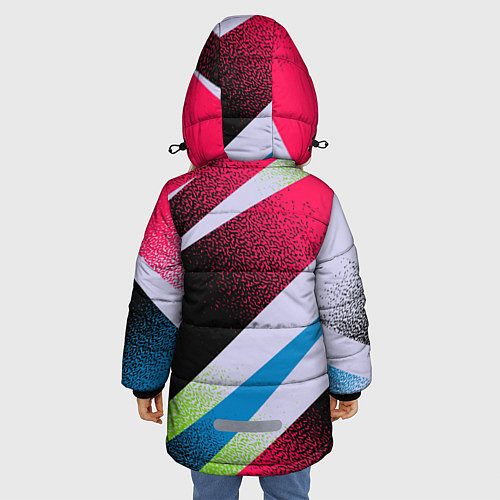Зимняя куртка для девочки Мастер Meg BrawlStars / 3D-Черный – фото 4