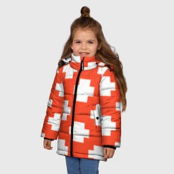 Куртка зимняя для девочки Toca Life: Live, цвет: 3D-светло-серый — фото 2