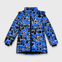 Куртка зимняя для девочки POPPY PLAYTIME ИГРА ПОППИ ПЛЕЙТАЙМ, цвет: 3D-черный