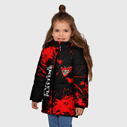 Куртка зимняя для девочки POPPY PLAYTIME ИГРА ПОППИ ПЛЕЙТАЙМ ХАГГИ ВАГГИ, цвет: 3D-светло-серый — фото 2