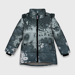 Куртка зимняя для девочки Коллекция Journey Шторм 588-1 Дополнение, цвет: 3D-светло-серый