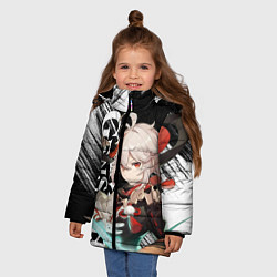 Куртка зимняя для девочки КАДЗУХА АНЕМО KAZUHA, цвет: 3D-красный — фото 2