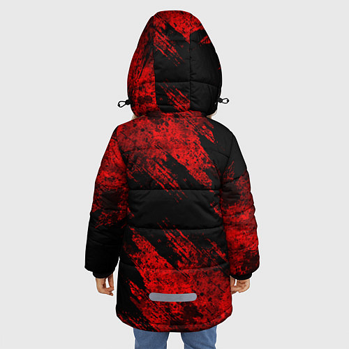Зимняя куртка для девочки Декстер Новая Кровь ДЕКСТОР / 3D-Черный – фото 4