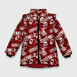 Зимняя куртка для девочки Хард Рок HARD-ROCK